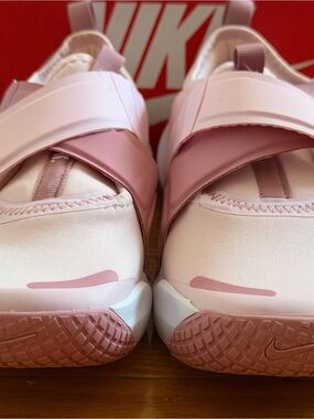 Nike Kid’s Pink Crossover Slip-On Sneakers